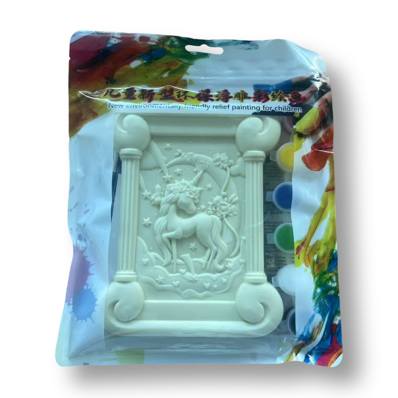 NEW ENVIRONMENTALLY FRIENDLY RELIEF PAINTING for KIDS